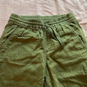 Soft cotton drawstring joggers